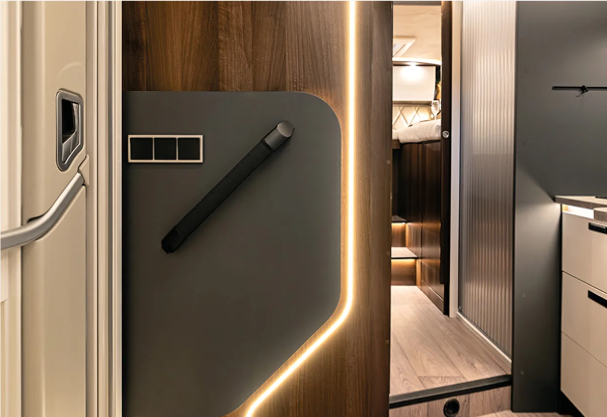 Afwerking van het interieur in een Masuria