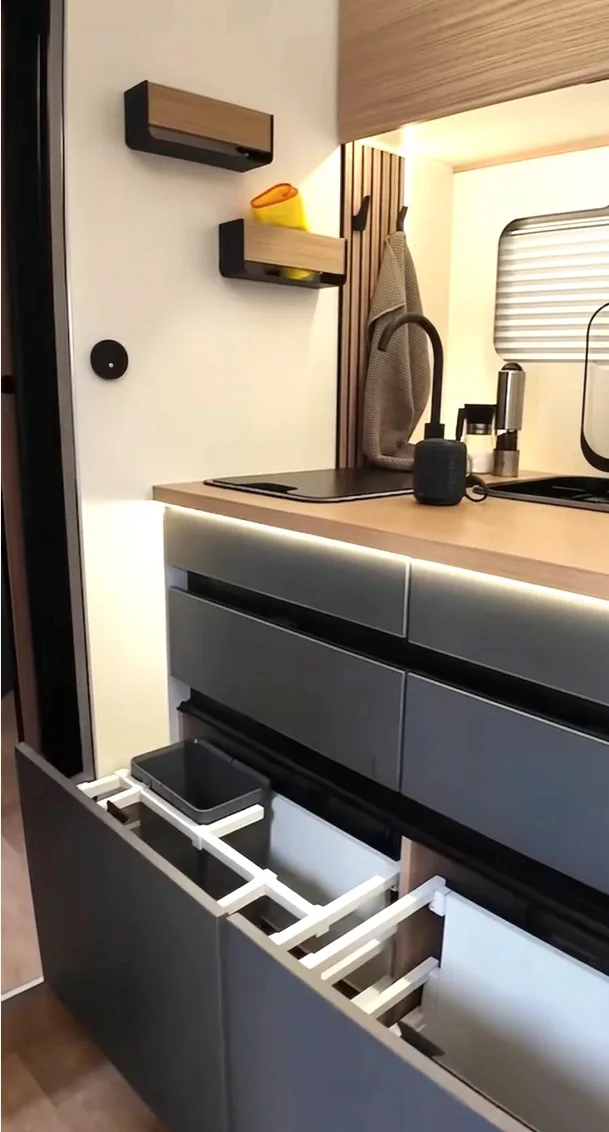 Keuken in een Mooveo Élysée Line integraal